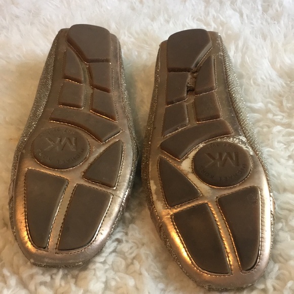 Michael Kors size 8.5 sparkly flats - Picture 2 of 3